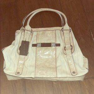 Guess Creme “Trisha” Bag with Wallet